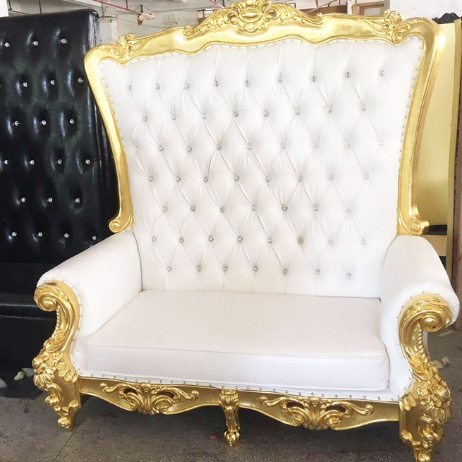 Double Royal Throne Chair Party Rental Super Store